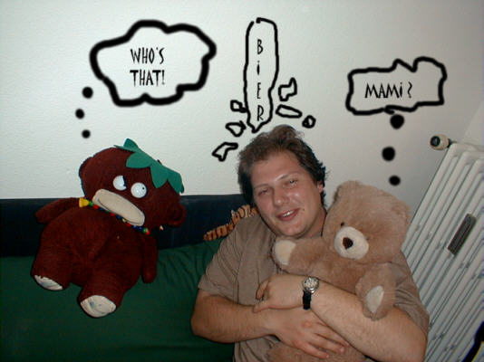 Nach em f�nfte Hornusserkaffi...